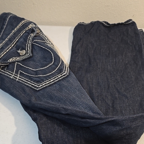 True Religion Men's Dark Blue Jeans - Picture 5 of 5
